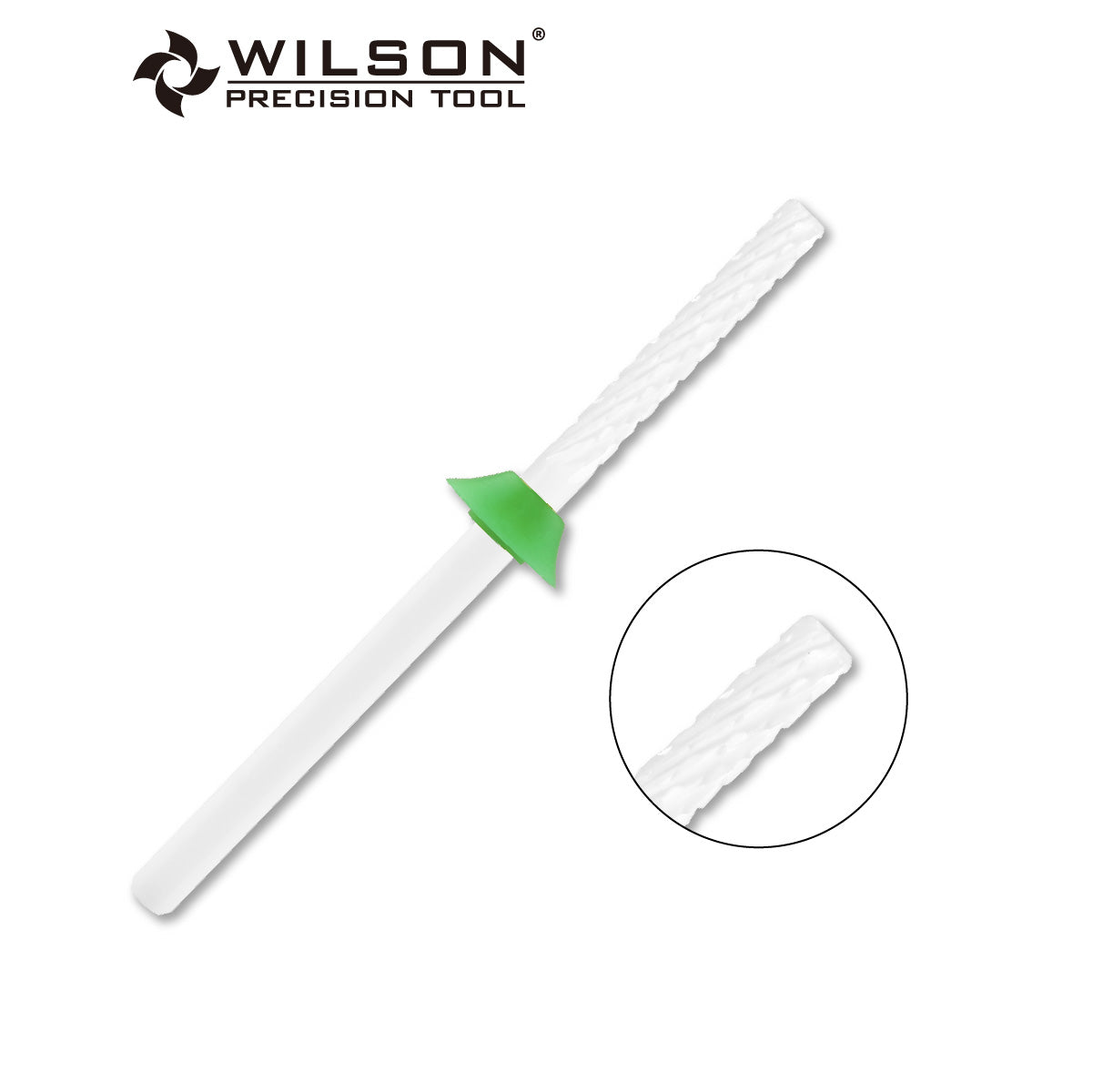 WILSON φ2.3mm ロングブレード ストレート R角 複合セラミックビット
