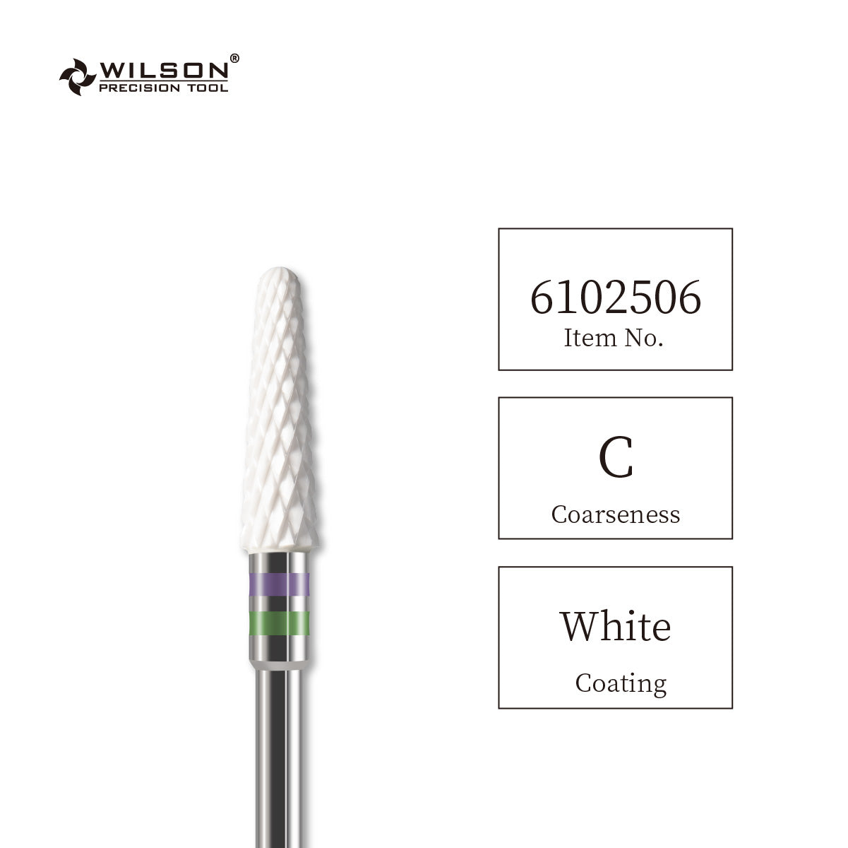 WILSON φ4.0mm 複合セラミック テーパーラウンドビット