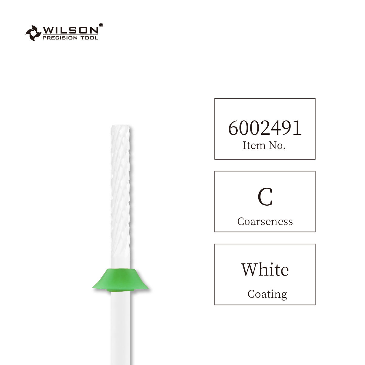 WILSON φ2.3mm ロングブレード ストレート R角 複合セラミックビット