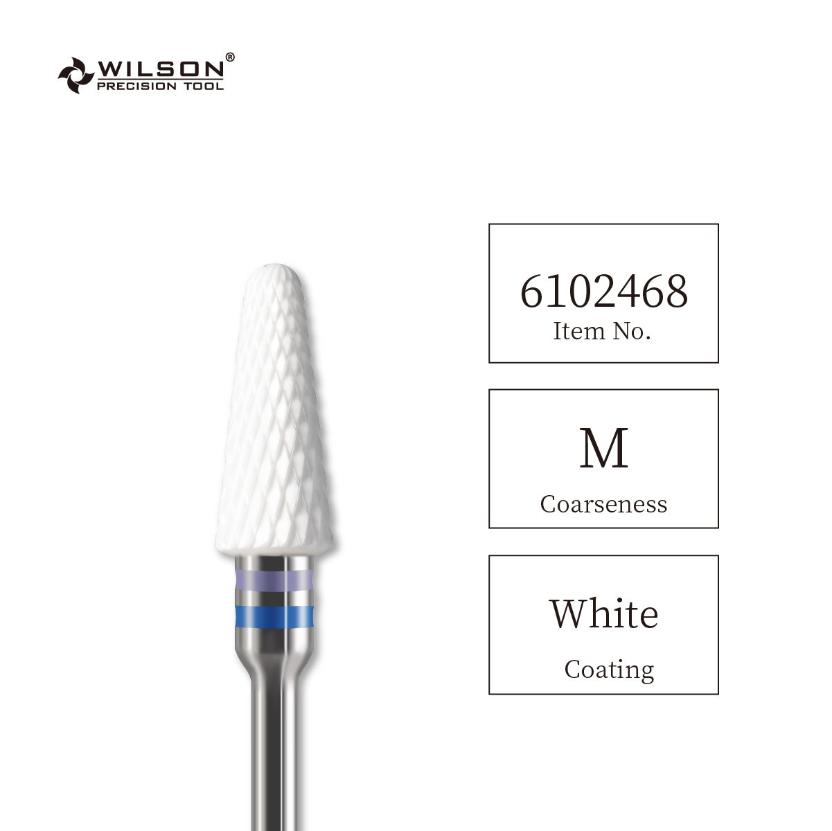 WILSON φ4.0mm 複合セラミック テーパーラウンドビット