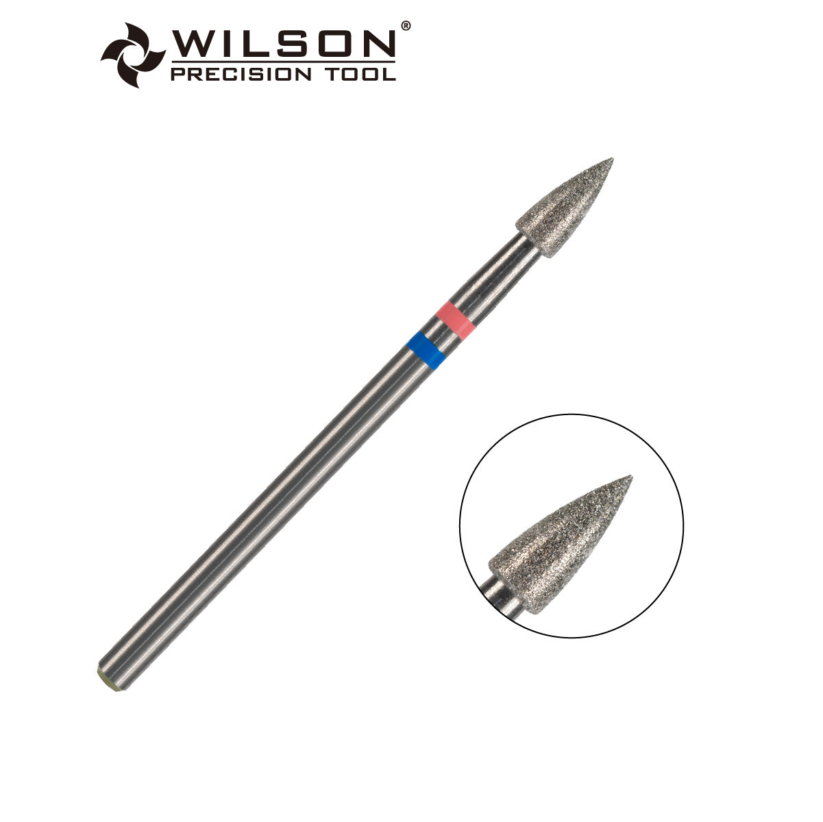WILSON 天然ダイヤモンド - 直径3.0mm アーチ形ポイント ポケットオープンプレップ