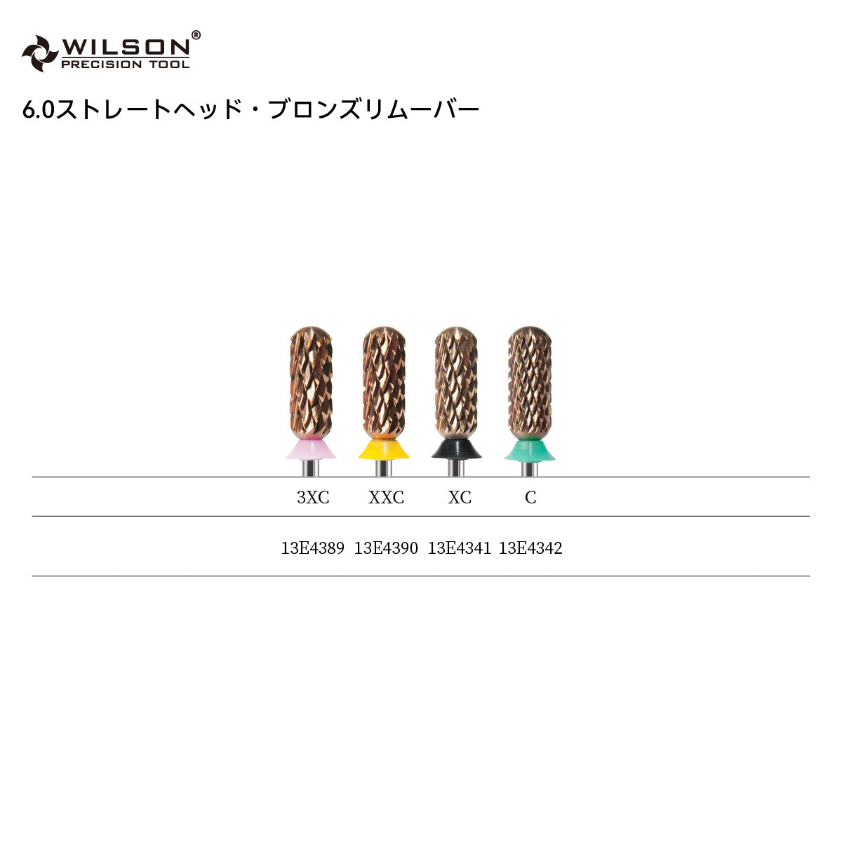 6.0ストレートヘッド・ブロンズリムーバー