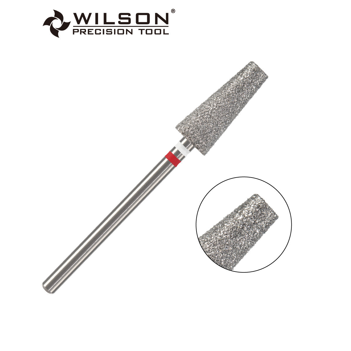 WILSON φ6.0mm ストレートテーパーフラットダイヤモンドビット - プレ処理用